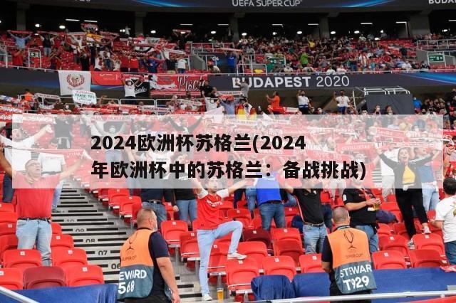 2024欧洲杯苏格兰(2024年欧洲杯中的苏格兰：备战挑战)