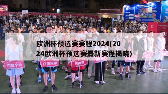 欧洲杯预选赛赛程2024(2024欧洲杯预选赛最新赛程揭晓)